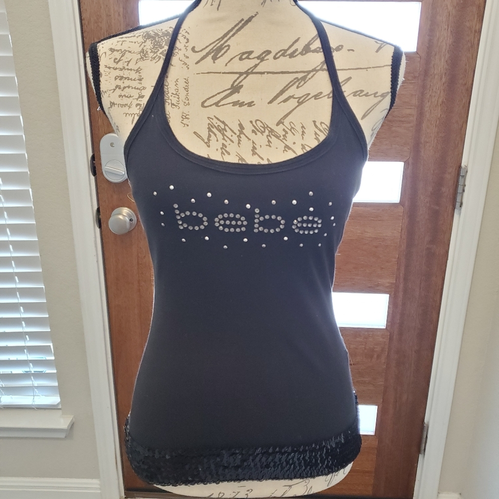Bebe halter top